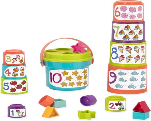 Battat Stackable Cup Set