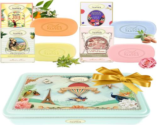 a Women&#39;s Box 4 with Organic Un Air D&#39;Antan/Noel Femmeoriginal/Verbena De Provence