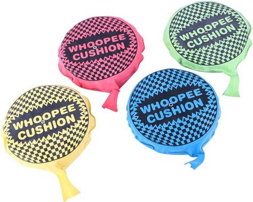 a Farce Fangteke 1 Pieces Peter Cushion 9 Cm Self-Inflating Whoopee Cushion