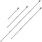 <notranslate>A Set of 4 Steel Collar Extensions</notranslate