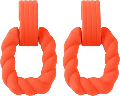a Pair of Acrylic Earrings