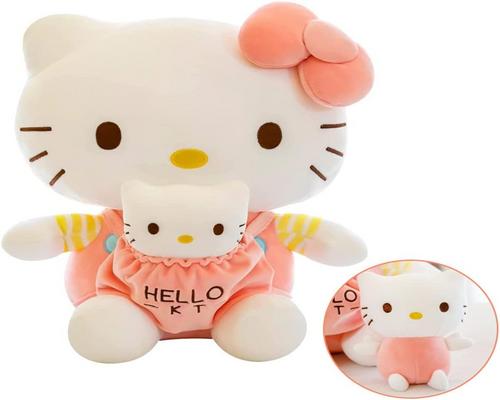 a Hello Kitty plush toy