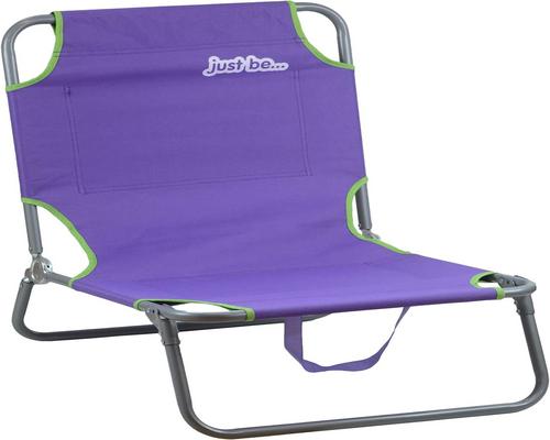 a Purple Beach Chair