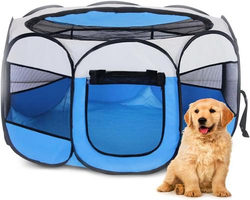 a Foldable Pet Playpen Eubswa