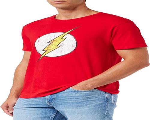 a Flash Men's T-Shirt - Printed - Short Sleeves