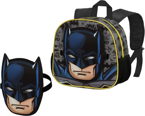 Batman Knight Backpack With Mask, Black