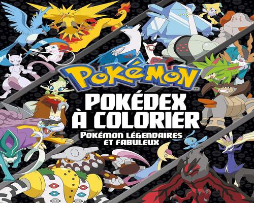 a Pokémon Coloring Book Pokédex