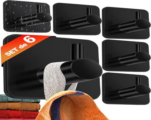 a Set of 4Smile Adhesive Hooks