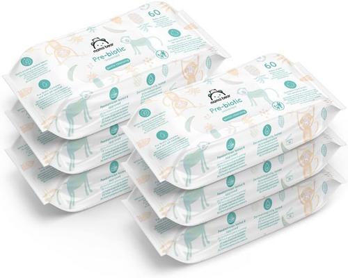 A Pack of Mama Bear Prebiotic Baby Wipes