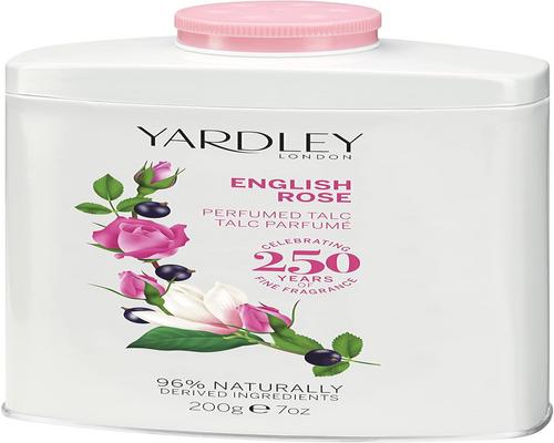 a Yardley English Rose Perfumed Talc 200 G