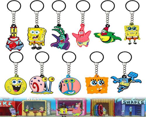 a Sponge Bob Keychain