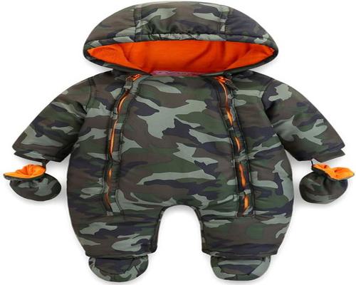 a winter snowsuit for baby