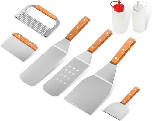 8 Piece Portable BBQ Kit
