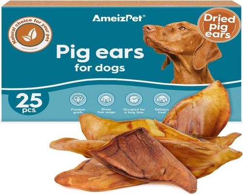 A Lot of Ameizpet Pig Ears