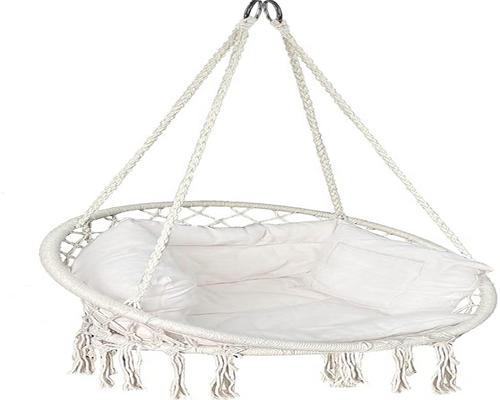 a hanging chair