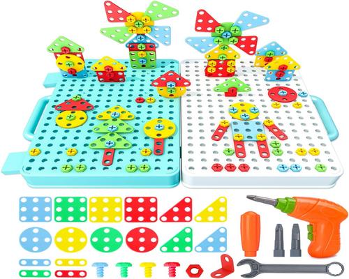 Beinhome 316 Pcs Children's Mosaic Kit