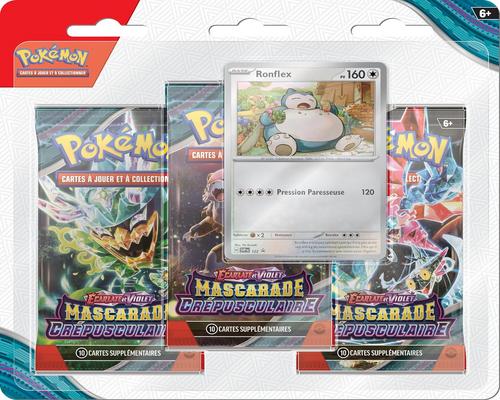 <notranslate>un Blister De 3 Boosters Pokémon Jcc Ronflex</notranslate>