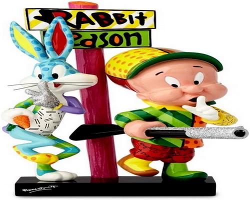 <notranslate>une Figurine Looney Tunes By Romero Britto Elmer Fudd & Bugs Bunny</notranslate>