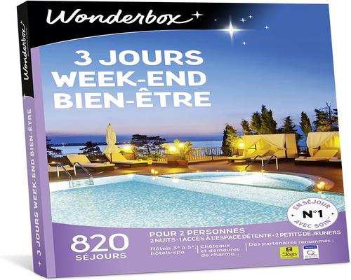 <notranslate>un Coffret Cadeau 3 Jours Week-End Bien-Être De Wonderbox</notranslate>